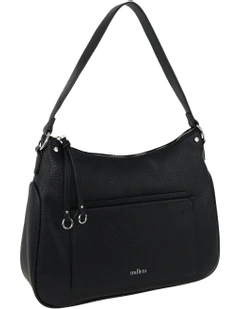 Vegan Leather Fashion Tote Bag in Black