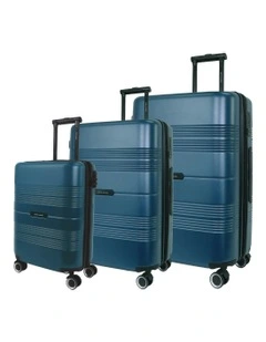 Impact Hard Suitcase Set 3-Piece in Teal
