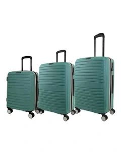Oasis 3-Piece Hard Suitcase in Mint