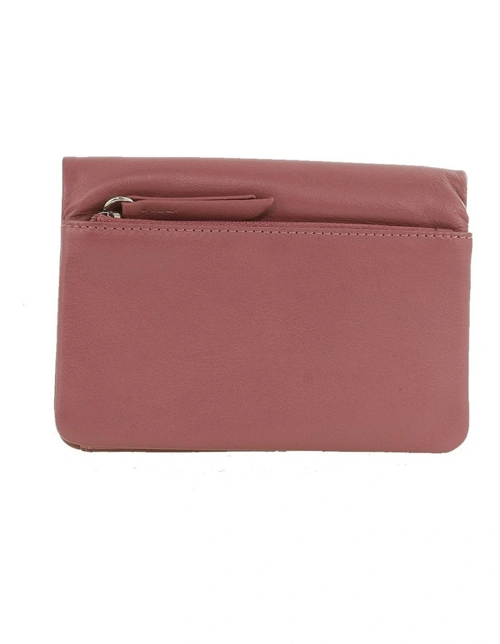 Pierre Cardin Ladies Leather Bi-Fold Wallet in Blush image 3