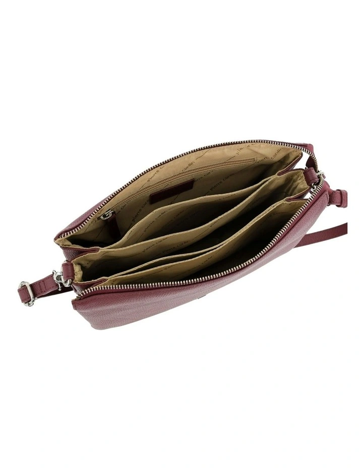 Leather Crossbody Bag in Shiraz image 2