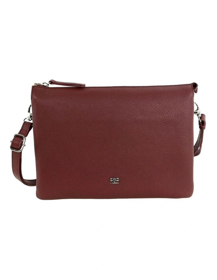 Leather Crossbody Bag in Shiraz image 3