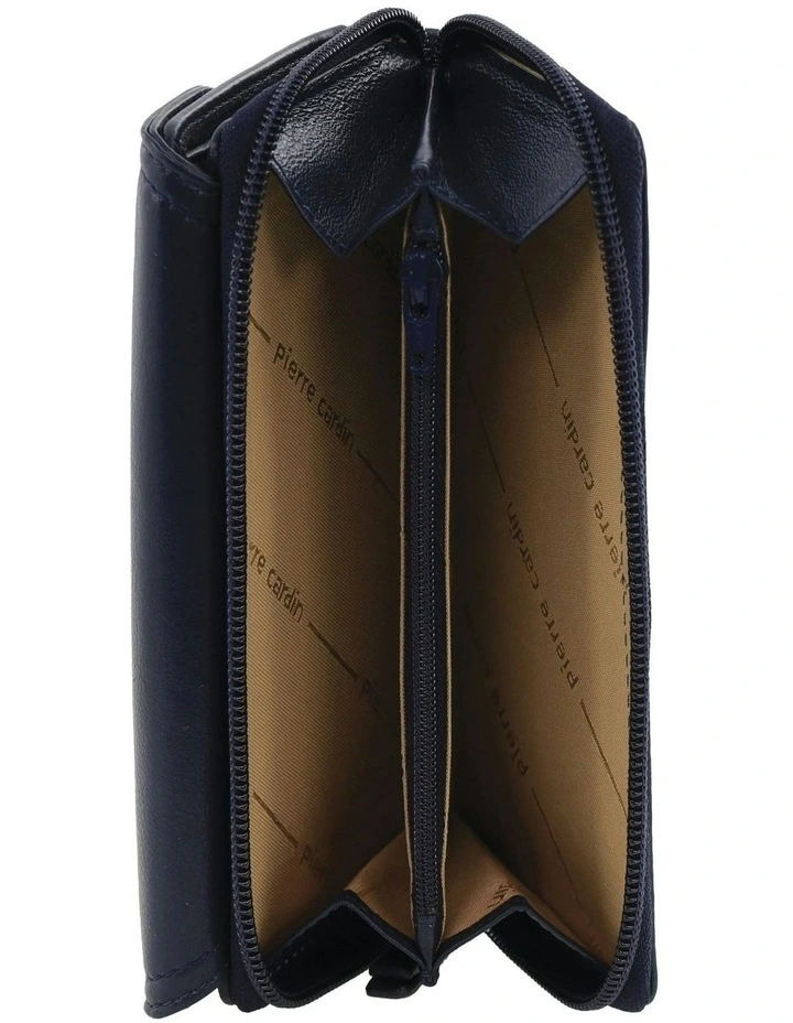 Bi-Fold Tab Wallet in Navy image 2