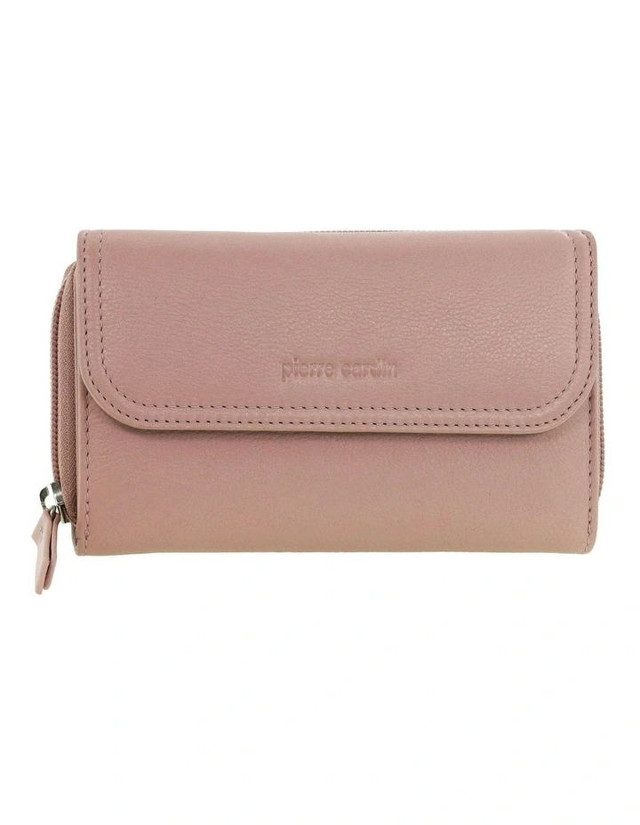 Bi-Fold Tab Wallet in Pink image 1