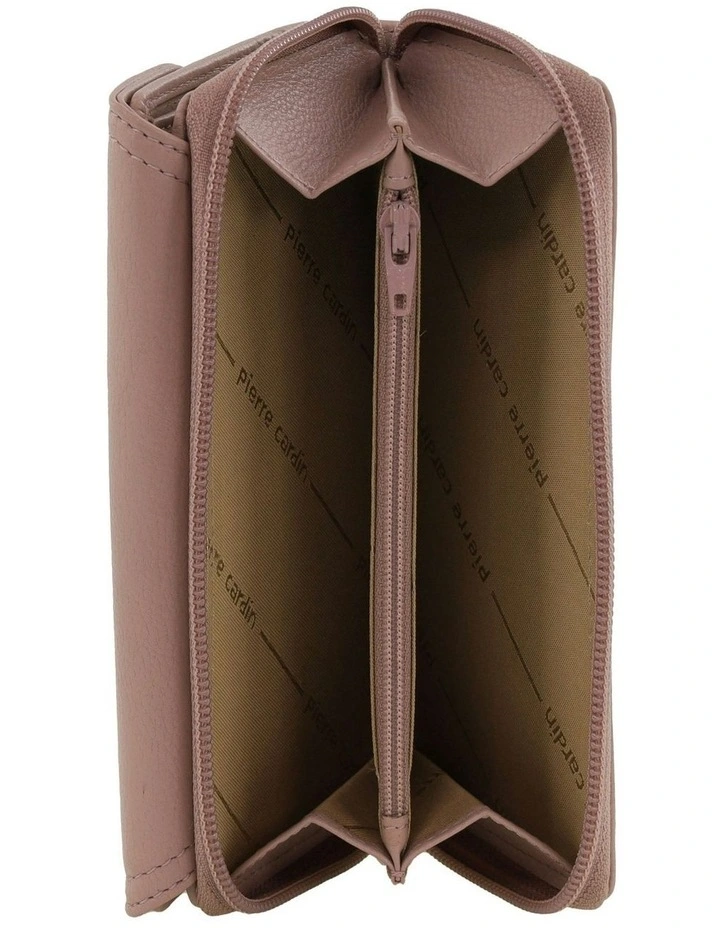 Bi-Fold Tab Wallet in Pink image 2