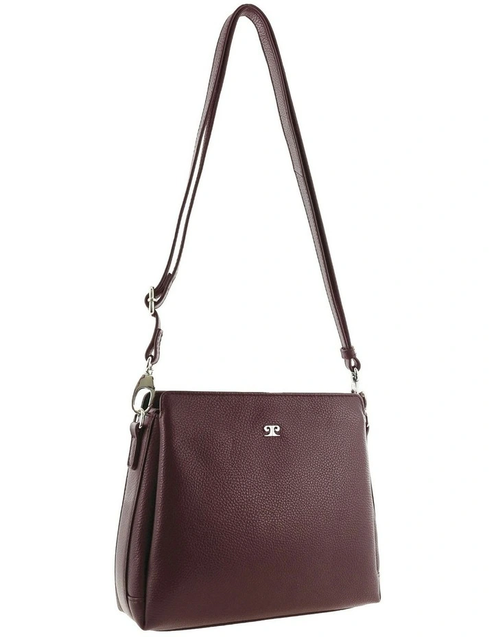 Leather Crossbody Bag in Shiraz image 1