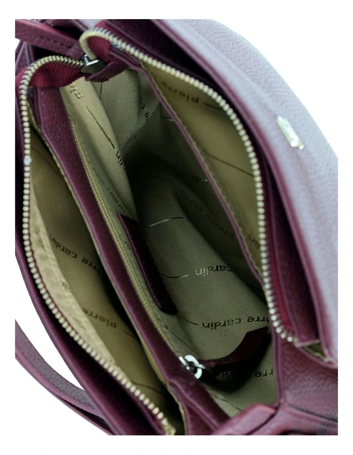 Leather Crossbody Bag in Shiraz image 2