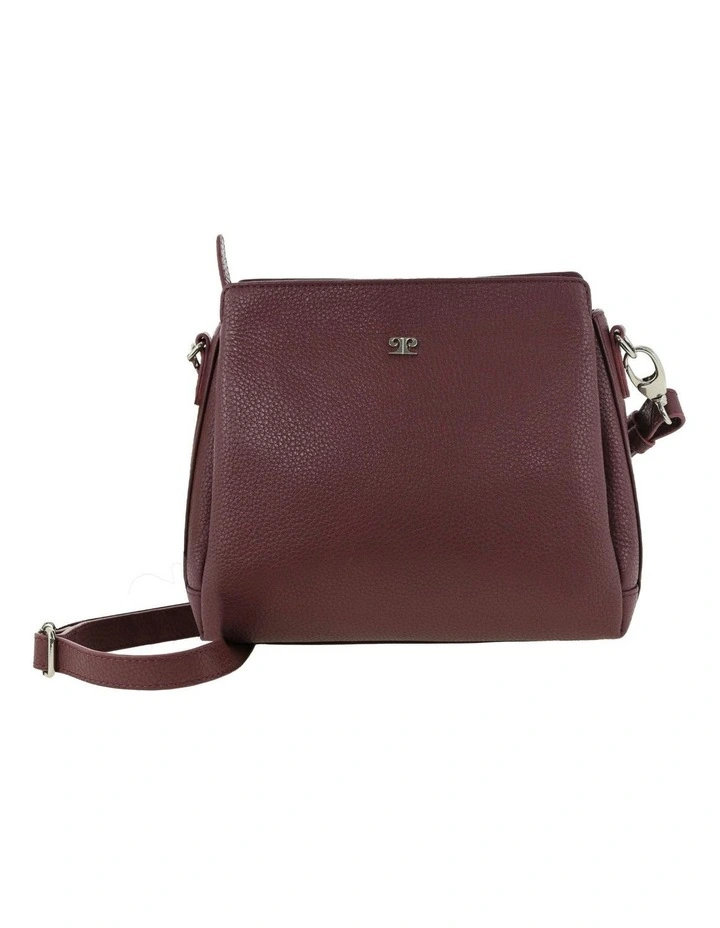Leather Crossbody Bag in Shiraz image 3