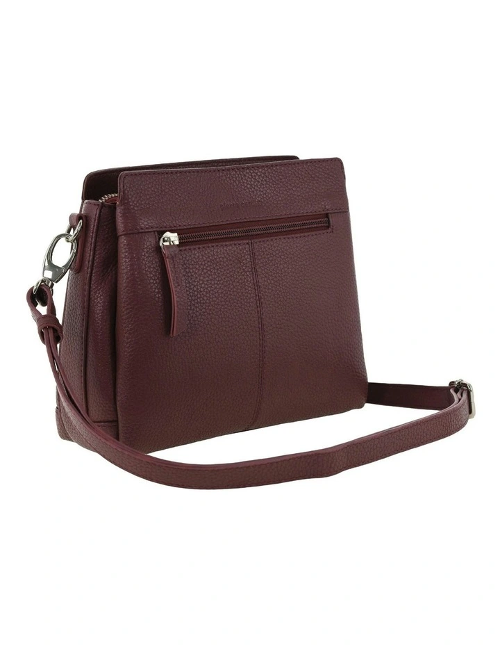 Leather Crossbody Bag in Shiraz image 4