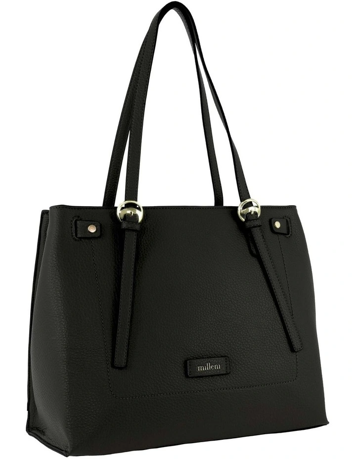 Fashion Tote Bag in Black image 1