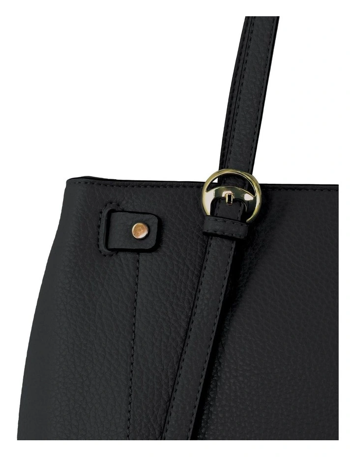 Fashion Tote Bag in Black image 4