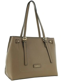 Fashion Tote Bag in Mocha