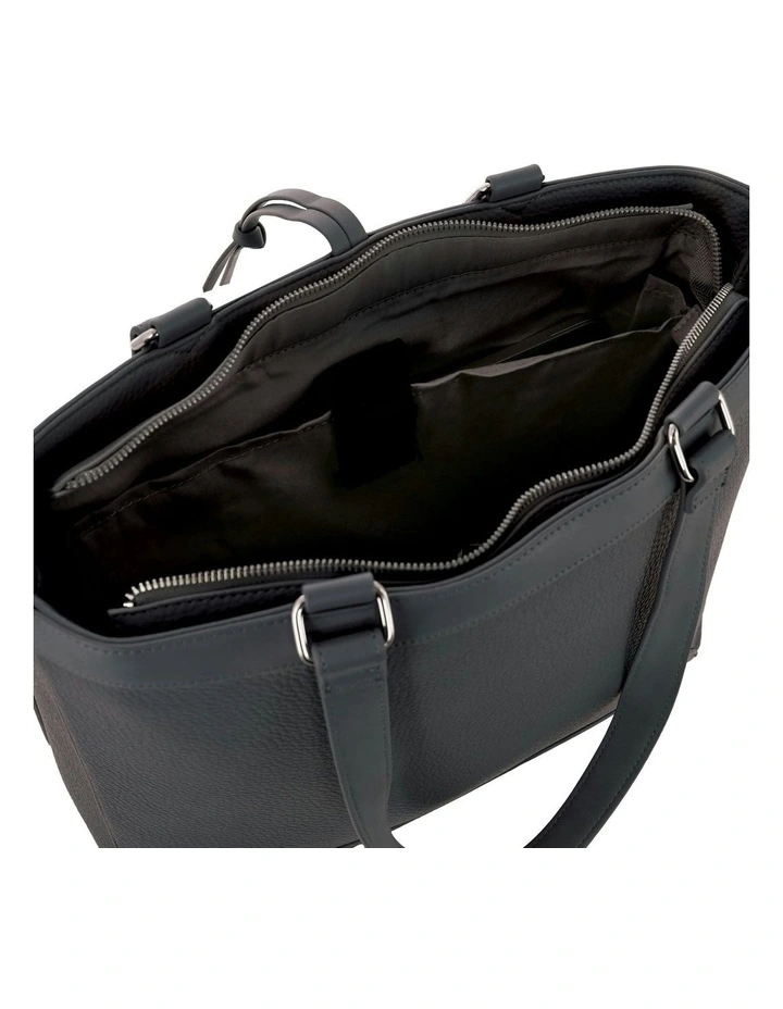 Fashion Laptop Tote Bag in Black image 2