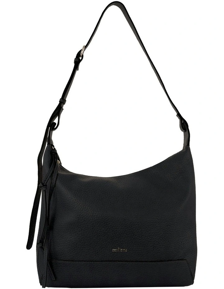 Fashion Hobo Bag in Black image 3