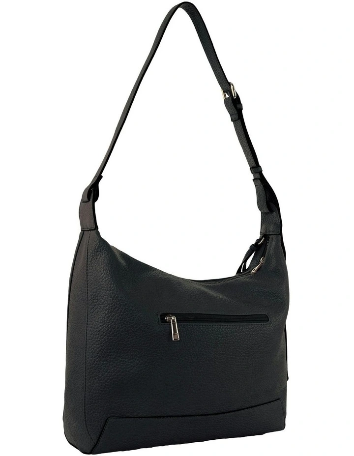 Fashion Hobo Bag in Black image 4