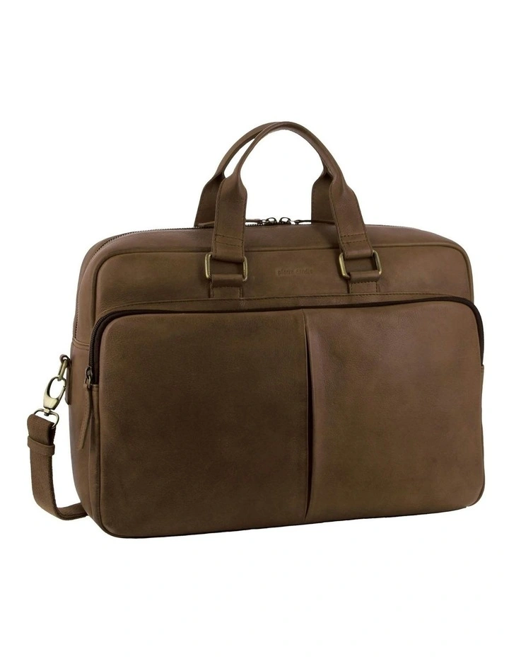 Rustic Business Computer Bag in Oak image 1