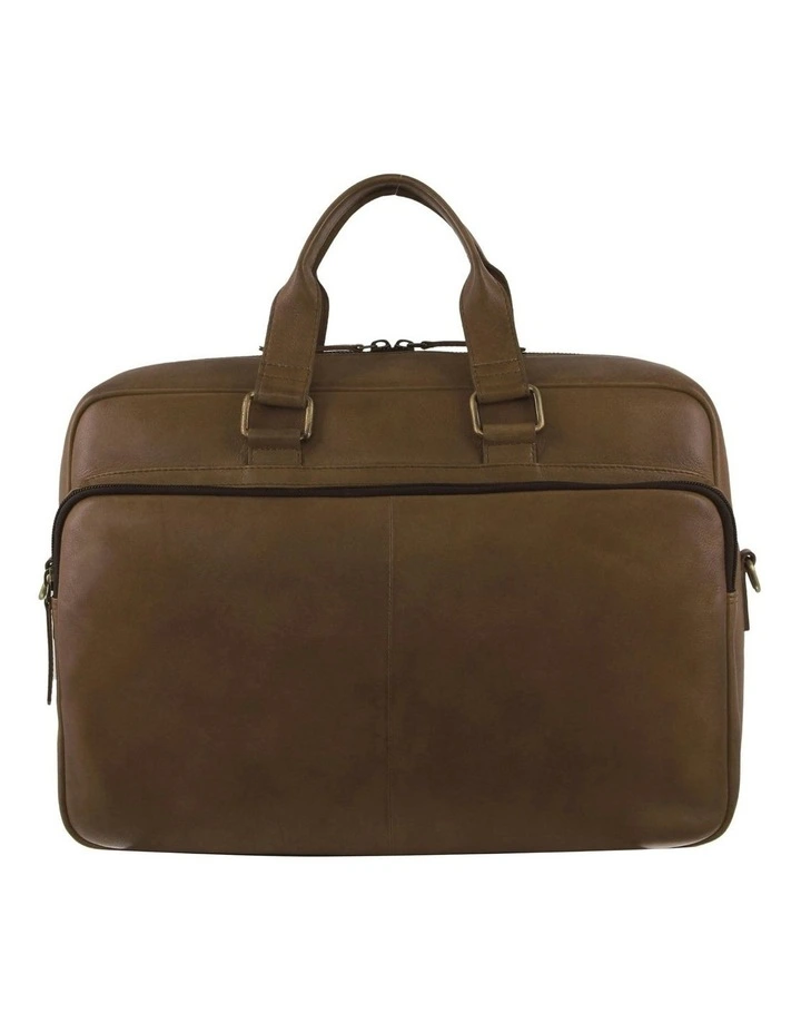 Rustic Business Computer Bag in Oak image 4
