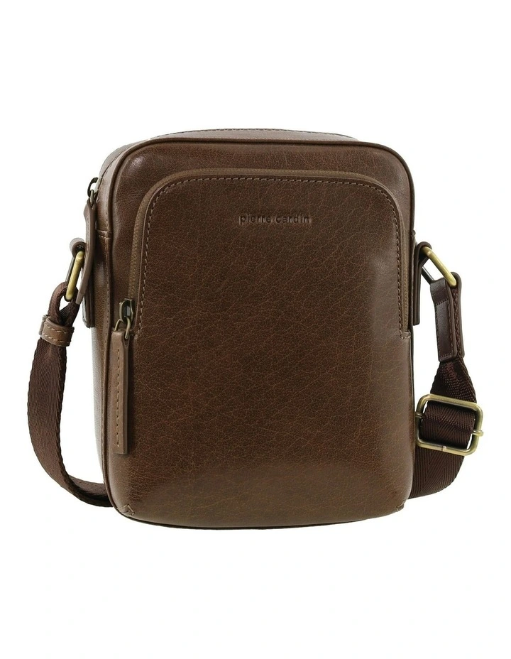 Leather Classic Crossbody Bag in Oak image 3