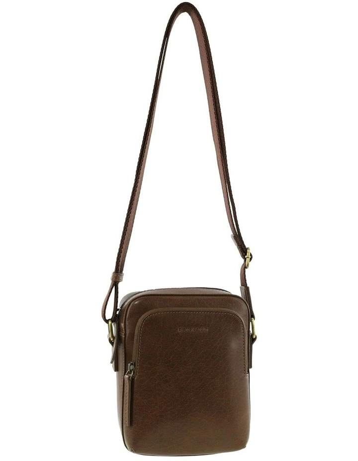 Leather Classic Crossbody Bag in Oak image 4