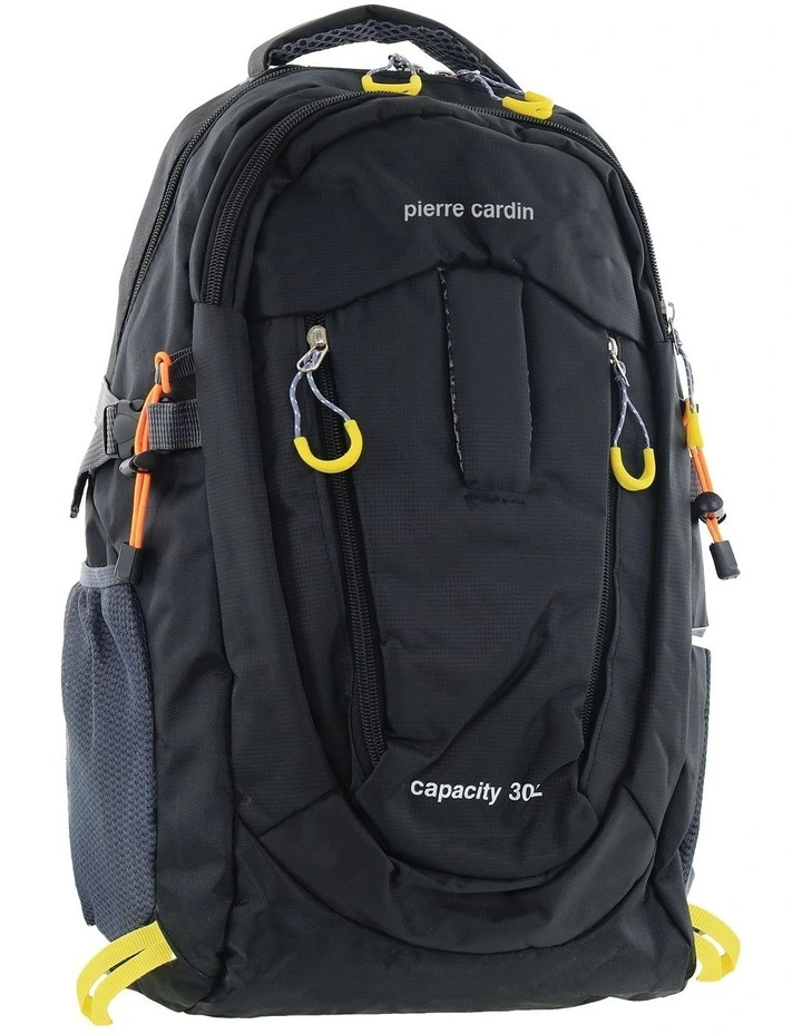 Nylon Adventure Backpack 30L in Black image 1