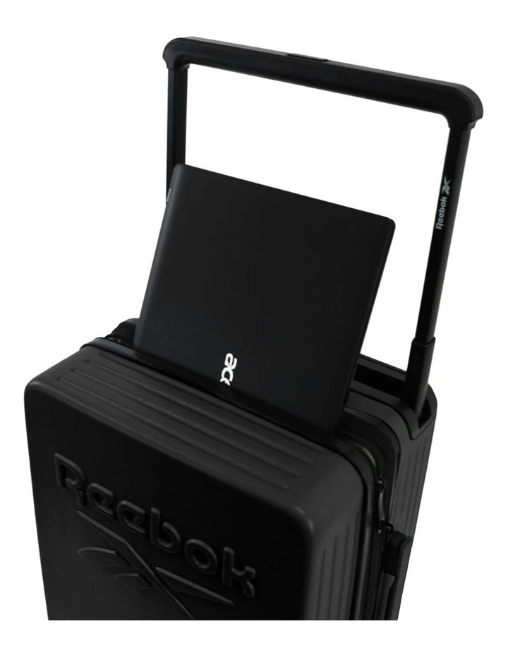 Expedition 54cm Cabin Hard Shell Suitcase in Black image 6