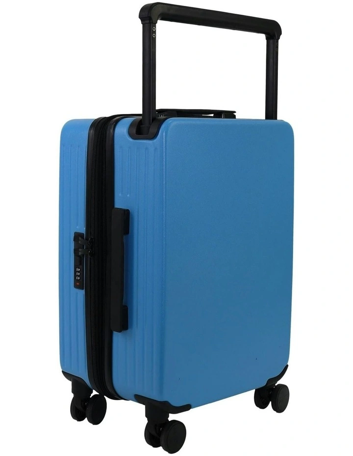 Expedition 54cm Cabin Hard Shell Suitcase in Blue image 4