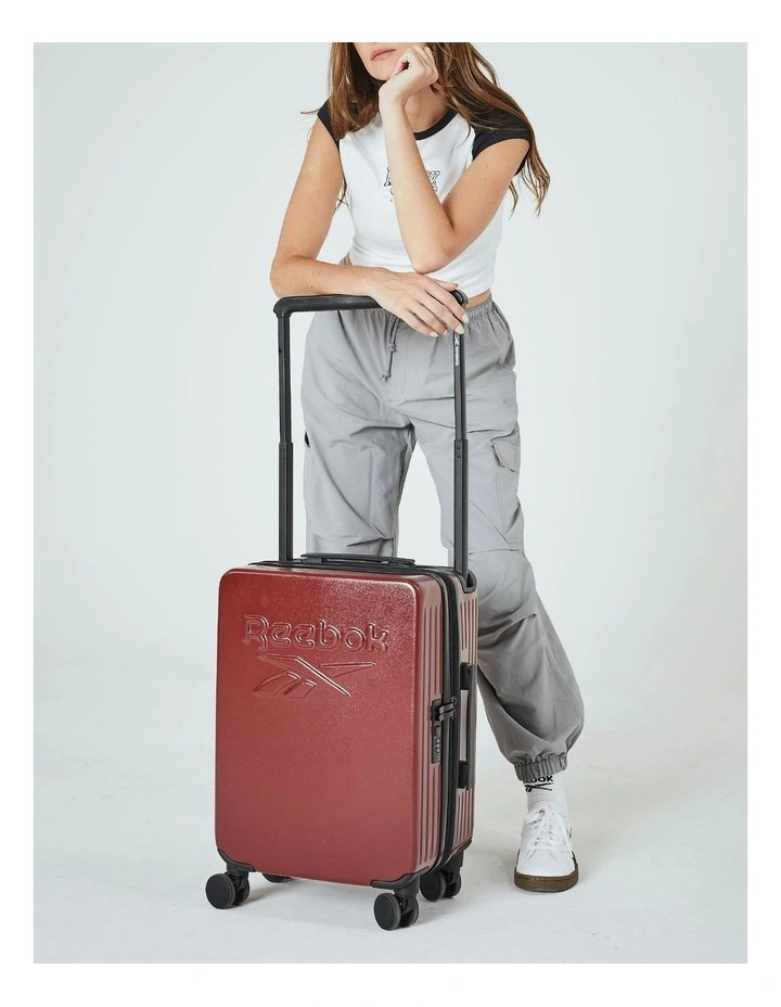 Expedition 54cm Cabin Hard Shell Suitcase in Wine image 2