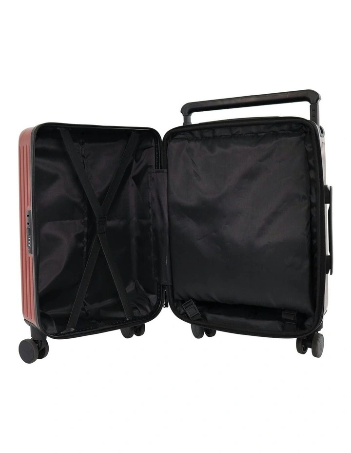 Expedition 54cm Cabin Hard Shell Suitcase in Wine image 3