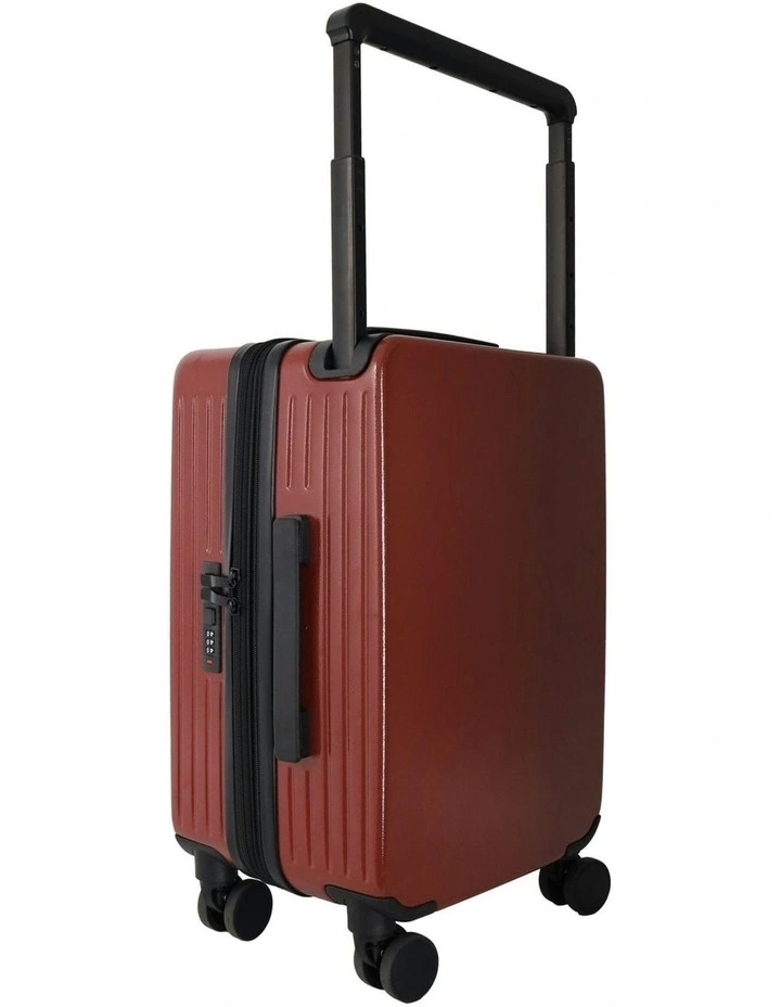 Expedition 54cm Cabin Hard Shell Suitcase in Wine image 5