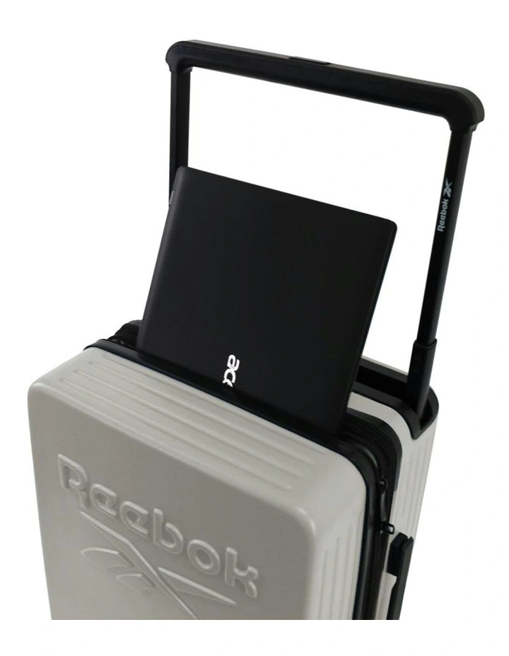 Expedition 54cm Cabin Hard Shell Suitcase in White image 5