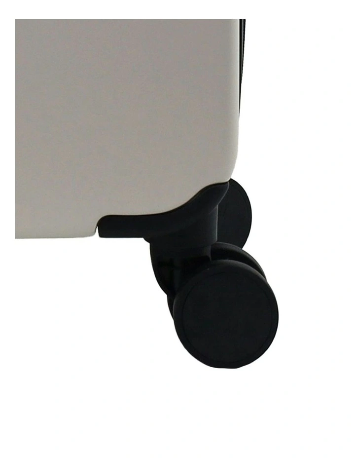 Expedition 54cm Cabin Hard Shell Suitcase in White image 7