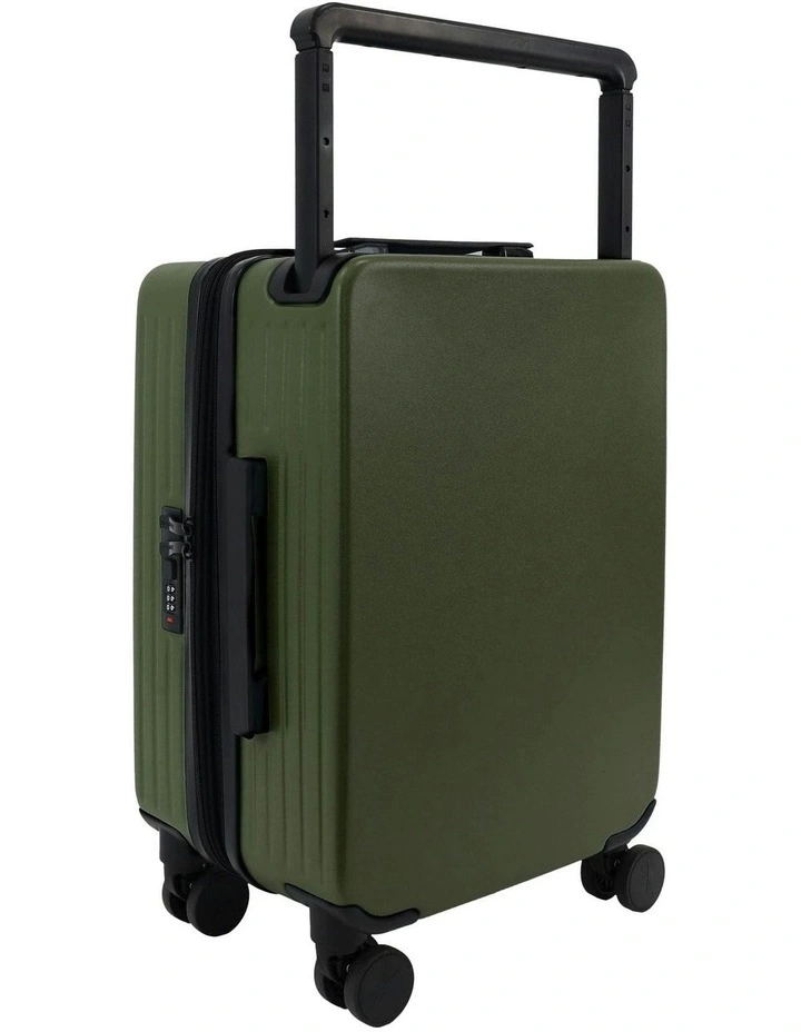 Expedition 54cm Cabin Hard Shell Suitcase in Khaki image 4