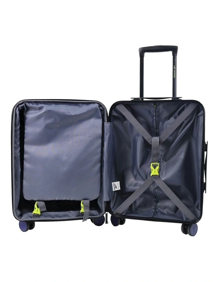 Adventure 54cm Cabin Hard Shell Suitcase in Navy image 3