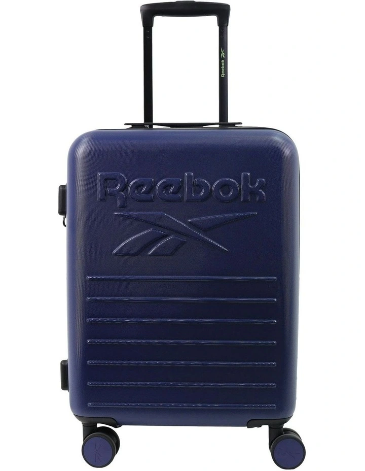 Adventure 54cm Cabin Hard Shell Suitcase in Navy image 4