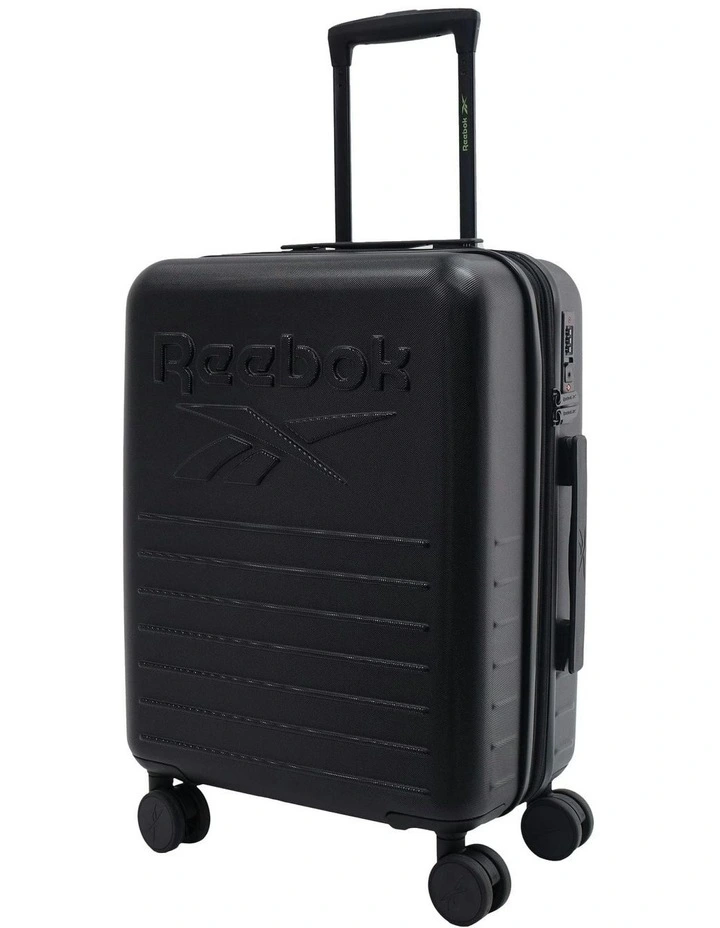 Adventure 54cm Cabin Hard Shell Suitcase in Black image 1