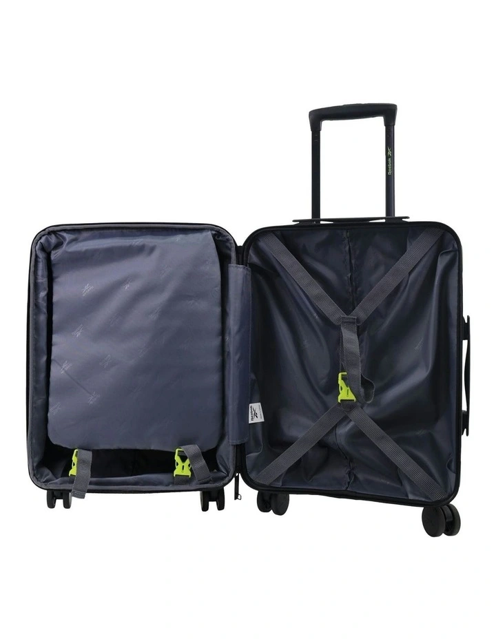 Adventure 54cm Cabin Hard Shell Suitcase in Black image 2