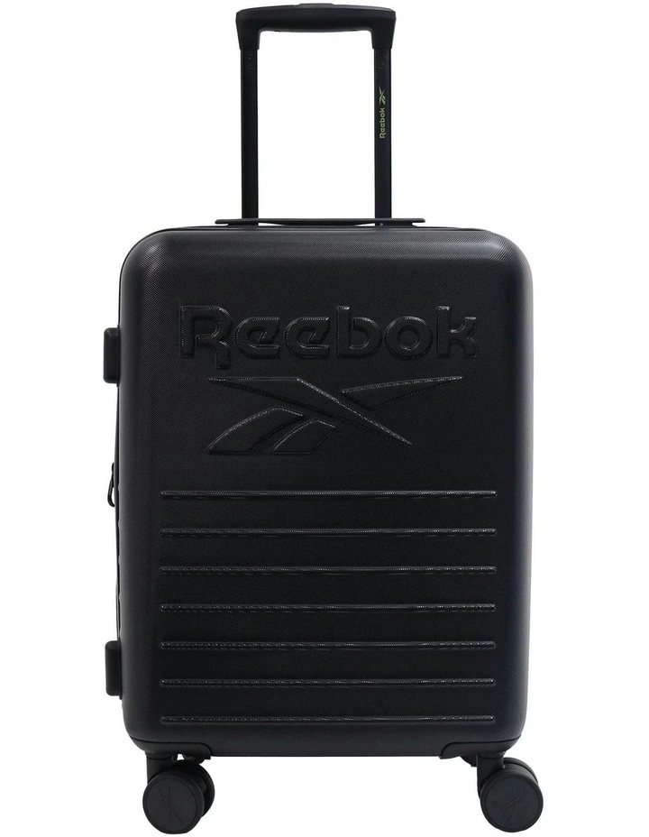 Adventure 54cm Cabin Hard Shell Suitcase in Black image 3