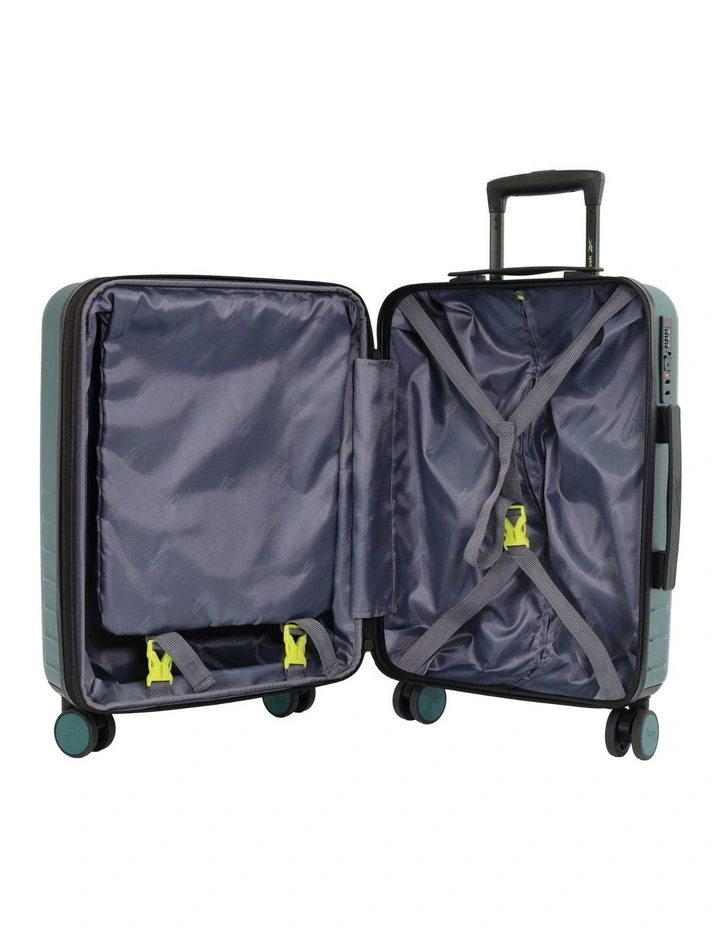 Adventure 54cm Cabin Hard Shell Suitcase in Forest Green image 2