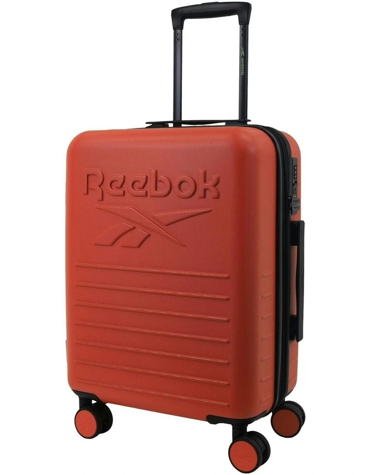 Adventure 54cm Cabin Hard Shell Suitcase in Orange image 1
