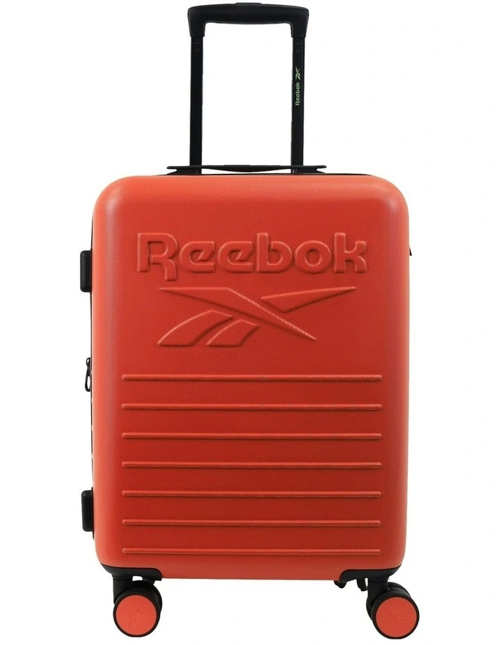 Adventure 54cm Cabin Hard Shell Suitcase in Orange image 3