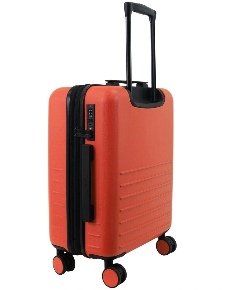 Adventure 54cm Cabin Hard Shell Suitcase in Orange image 4