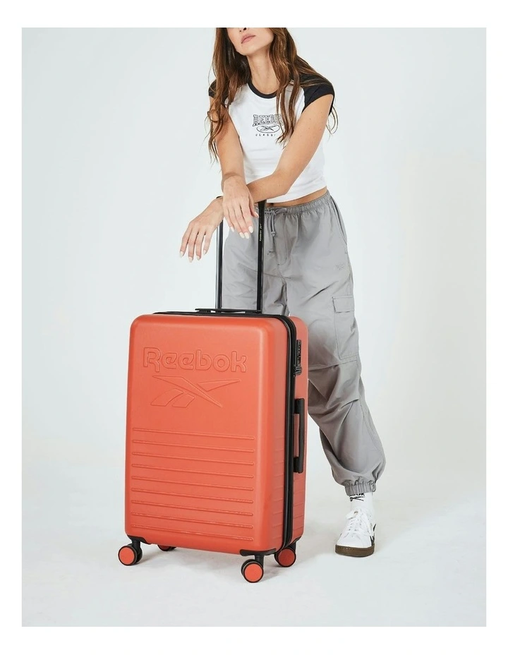 Adventure 70cm Medium Hard Shell Suitcase in Orange image 2