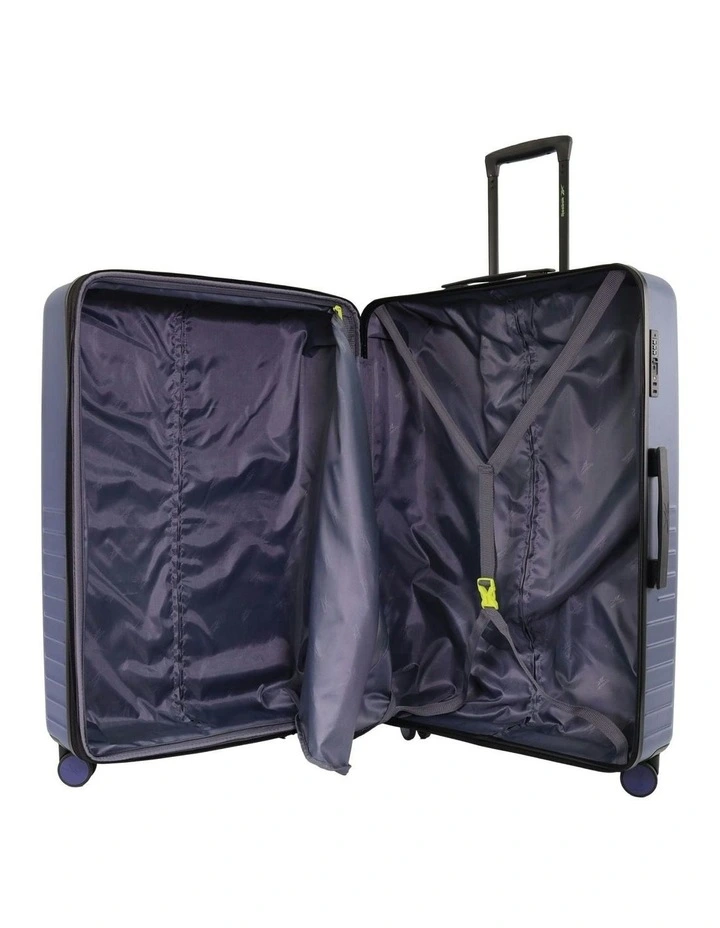 Adventure 80cm Large Hard Shell Suitcase in Navy image 2