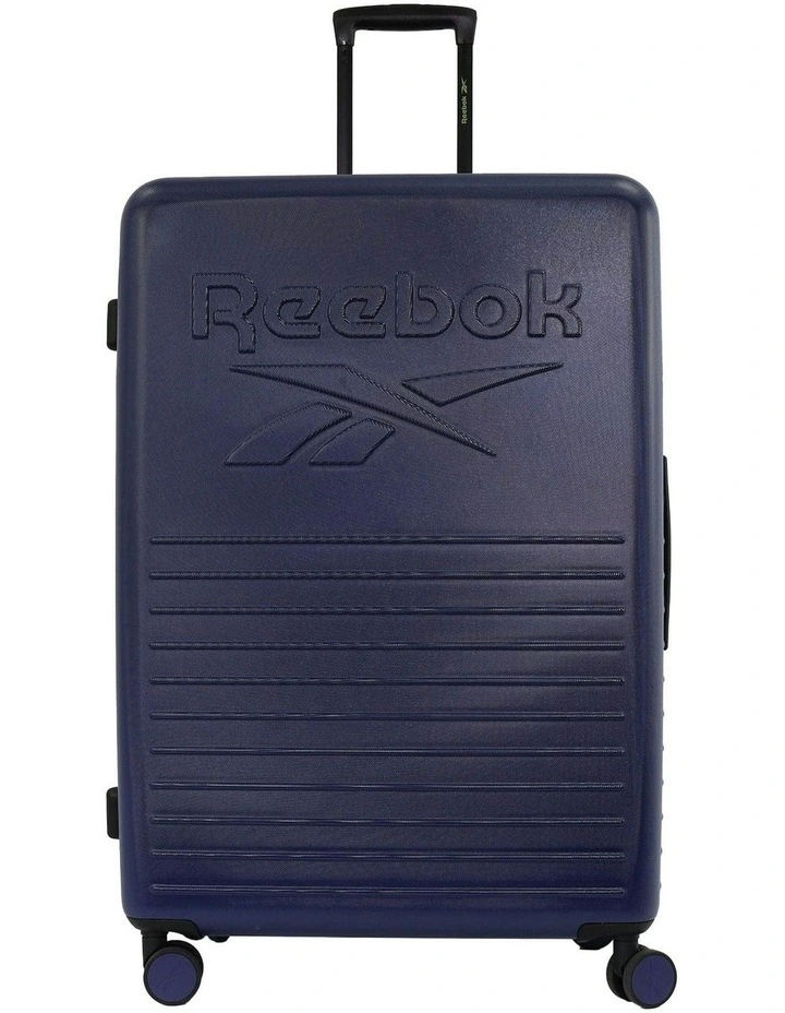 Adventure 80cm Large Hard Shell Suitcase in Navy image 3