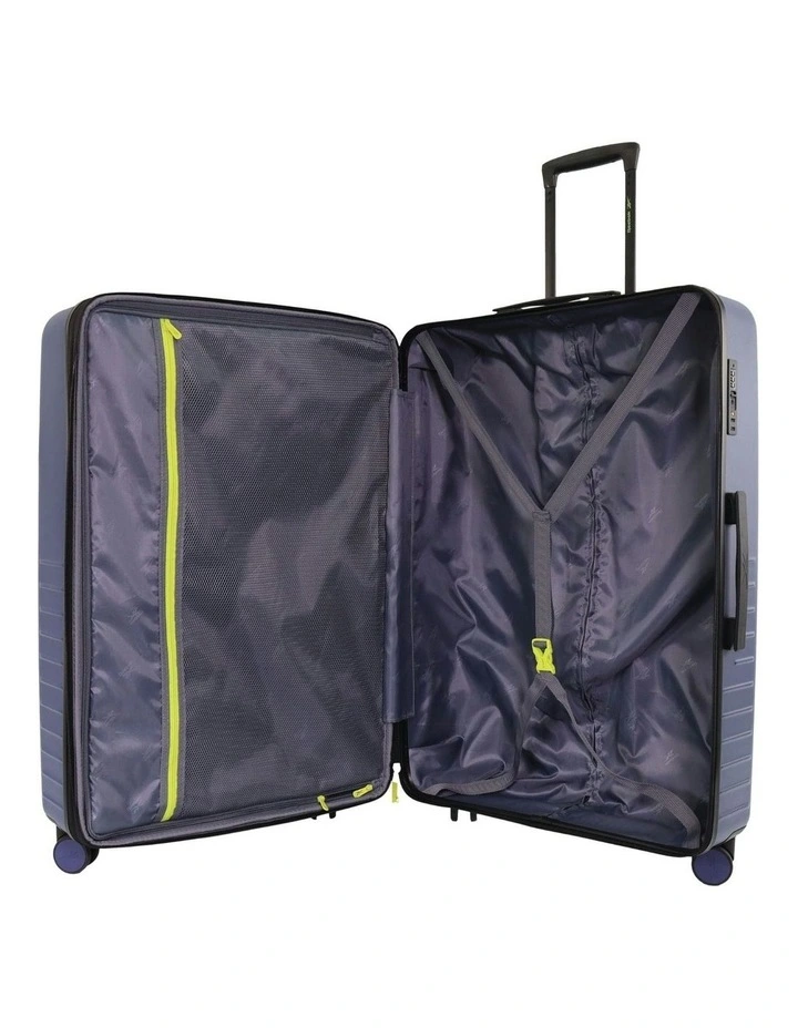 Adventure 80cm Large Hard Shell Suitcase in Navy image 6