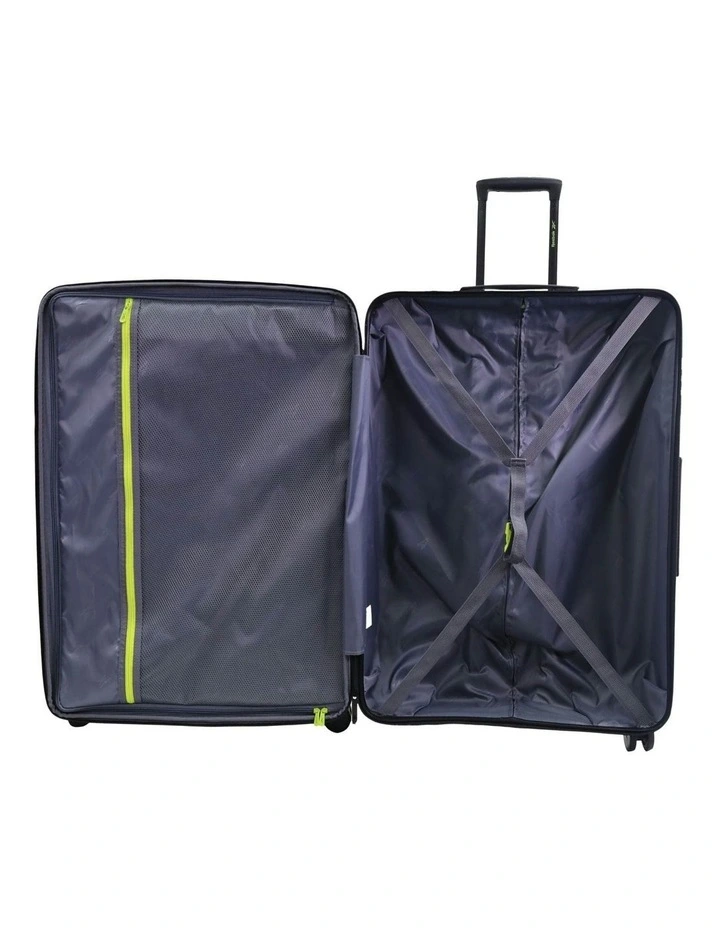 Adventure 80cm Large Hard Shell Suitcase in Black image 3
