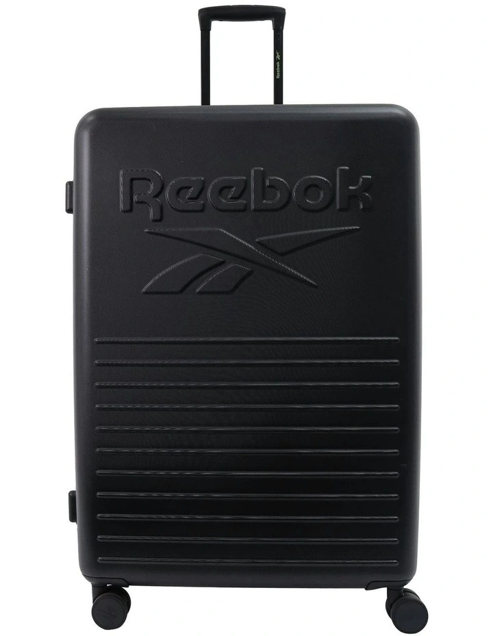 Adventure 80cm Large Hard Shell Suitcase in Black image 4