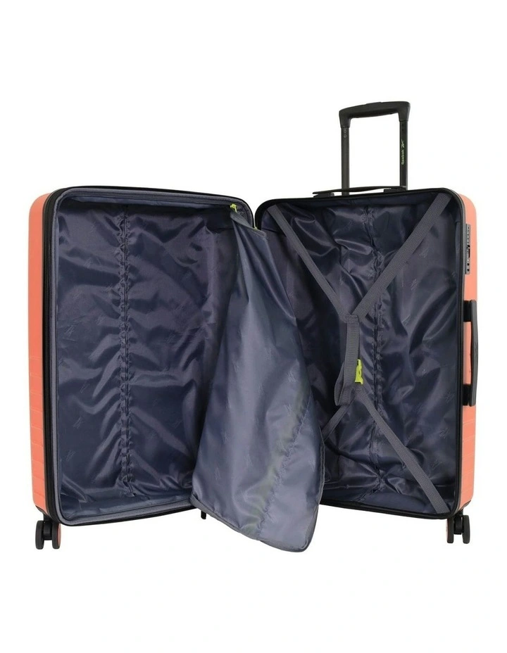 Adventure 80cm Large Hard Shell Suitcase in Orange image 3