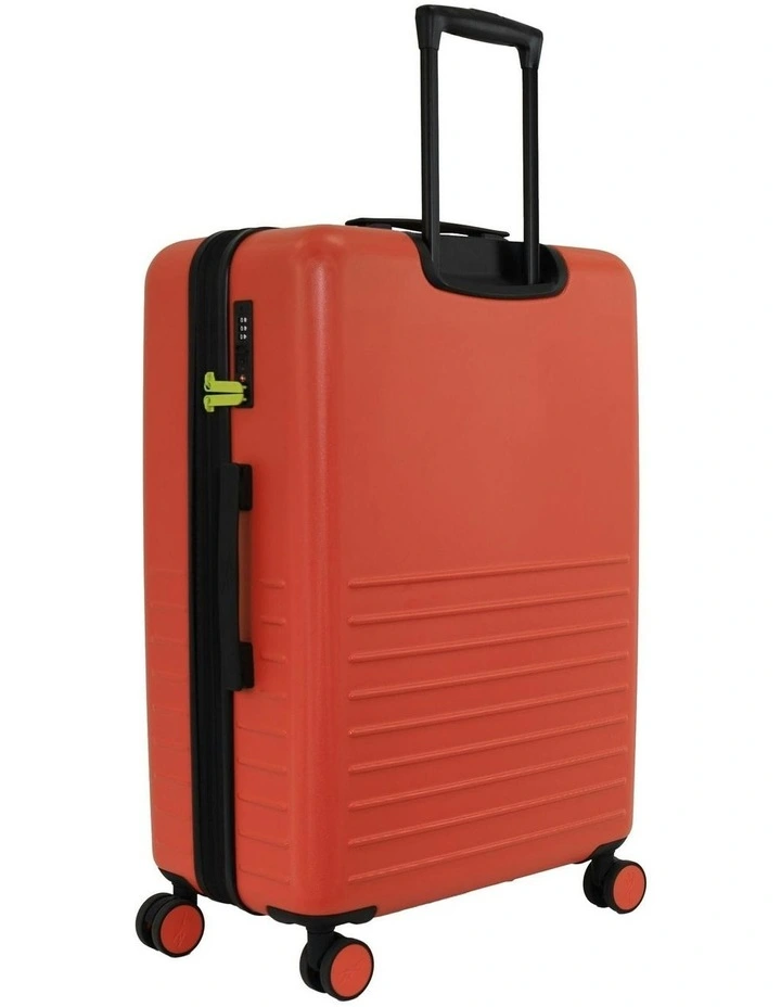 Adventure 80cm Large Hard Shell Suitcase in Orange image 5