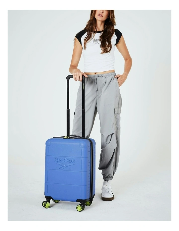 Reebok Wanderer 54cm Cabin Hard Shell Suitcase in Blue image 2